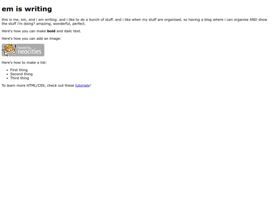 index screenshot