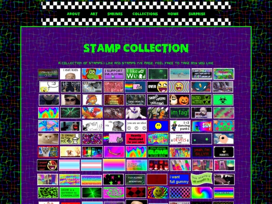 stamps screenshot