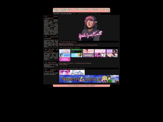 links screenshot