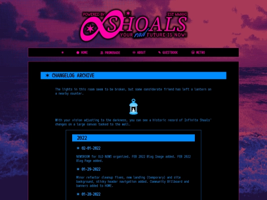 changelog screenshot