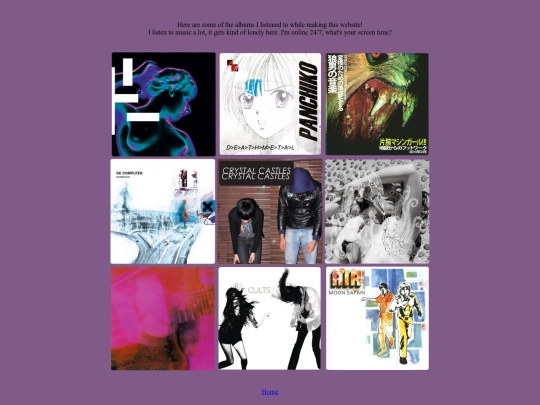 WEBSITE/music screenshot