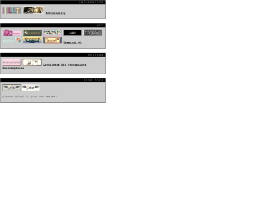 sites screenshot