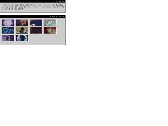stamps screenshot