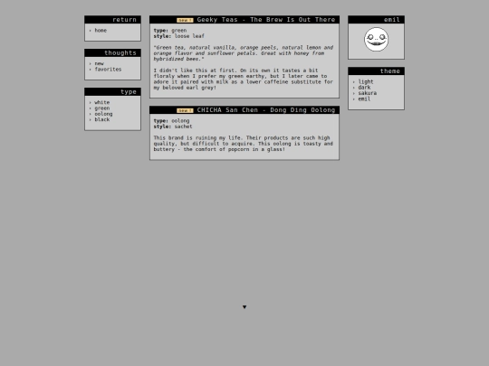 tea screenshot