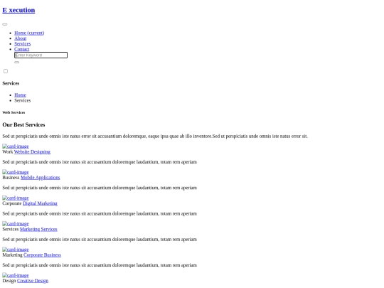 services screenshot