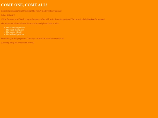 COMEONECOMEALL screenshot