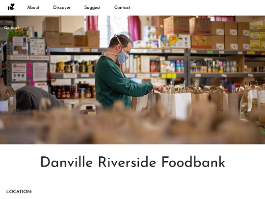 foodbank screenshot