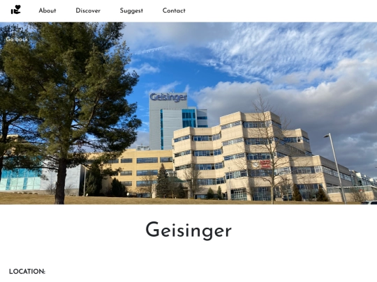 geisinger screenshot