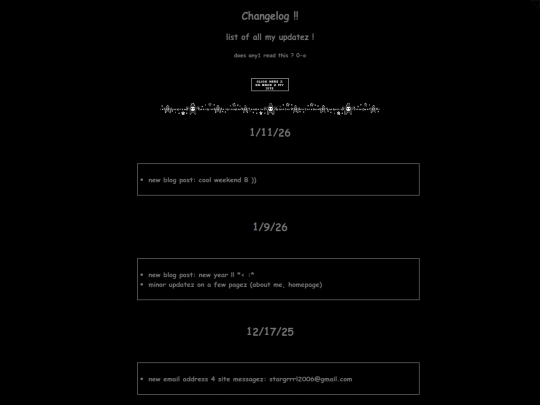 changelog screenshot