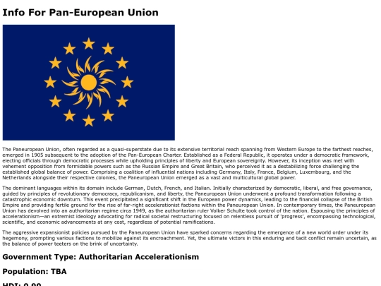 paneuropeanunion screenshot