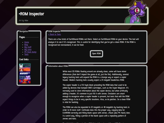 tools/rom_inspector screenshot