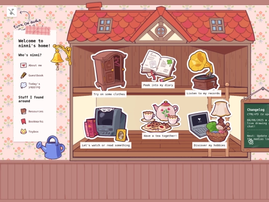 homepage screenshot