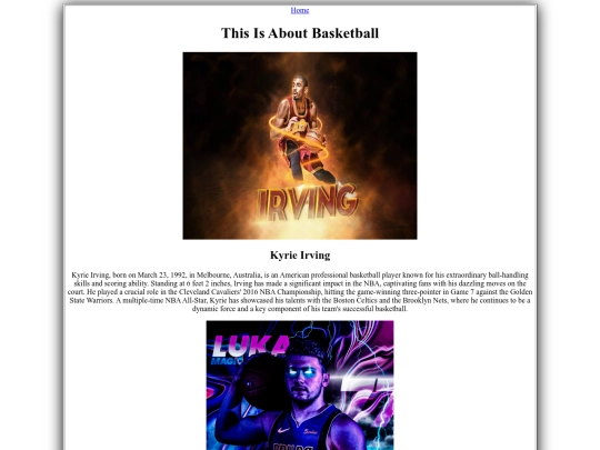 AboutBasketball screenshot