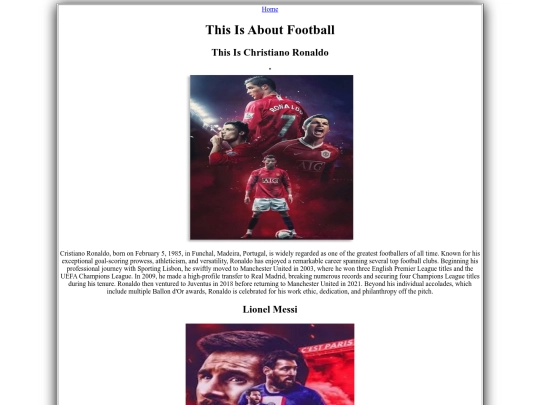 AboutFootball screenshot