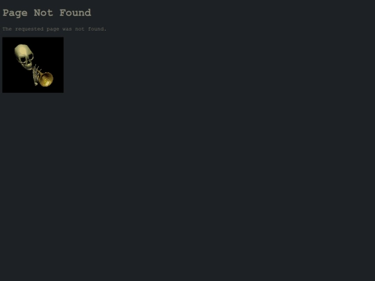 not_found screenshot