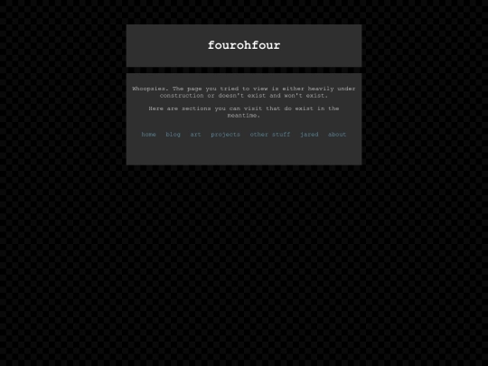 not_found screenshot