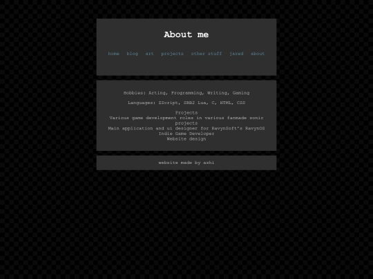 portfolio screenshot