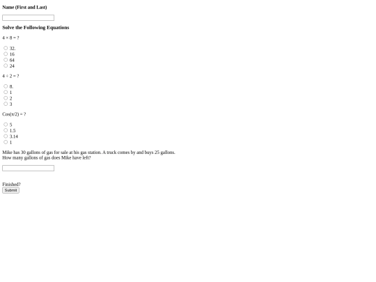 mathTestRef screenshot