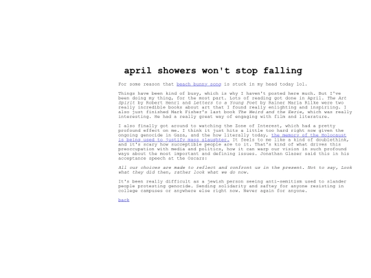 april screenshot