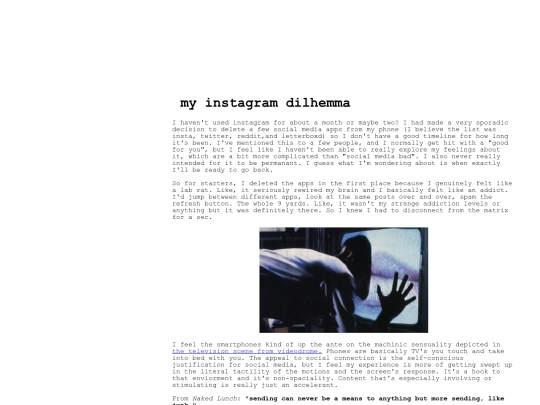 insta screenshot