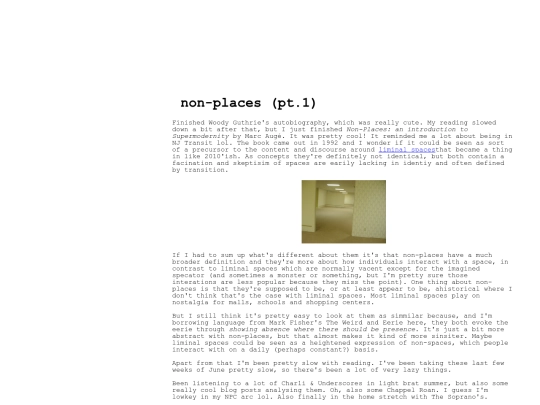 nonplaces1 screenshot