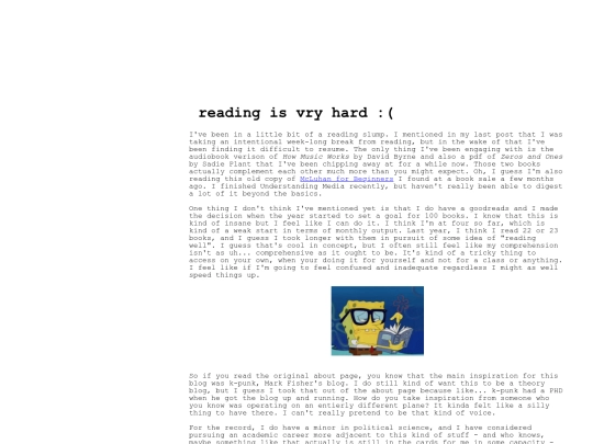 reading screenshot