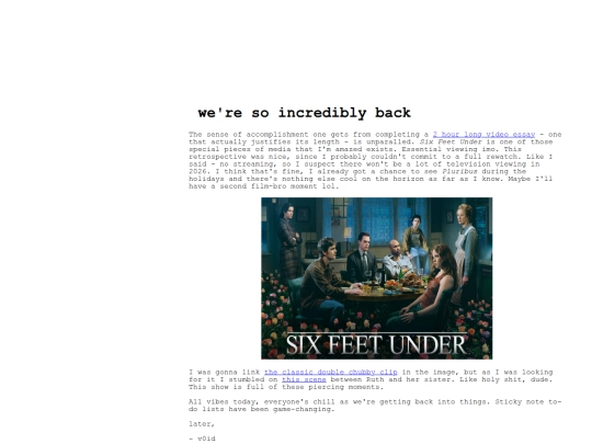 sixfeet screenshot