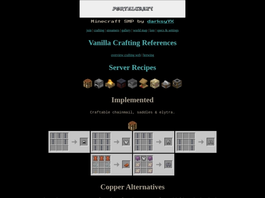 PortalCraftSMPwiki/crafting screenshot
