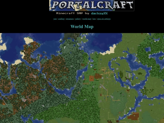 PortalCraftSMPwiki/maps screenshot
