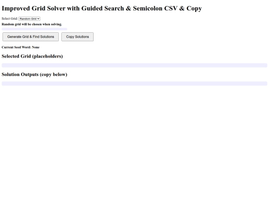 variedbasesolver screenshot