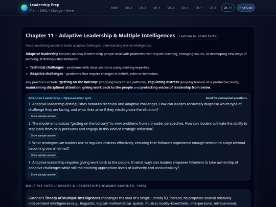 leadership final/chapter11 screenshot