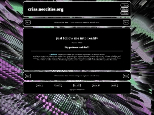 zines/just-follow-me-into-reality screenshot