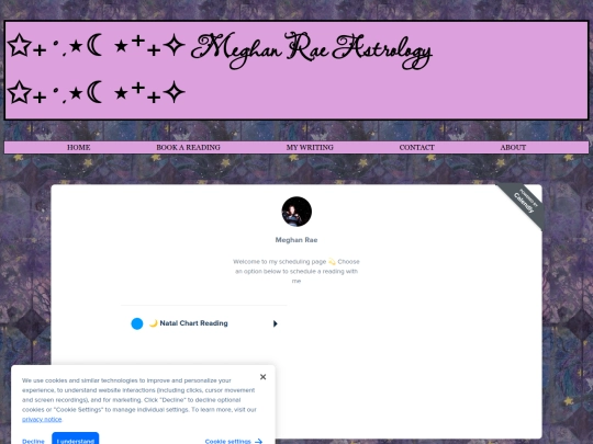 booking screenshot