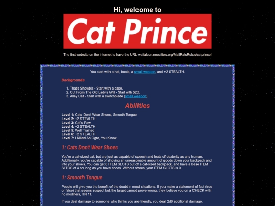 MallRatsRules/catprince screenshot