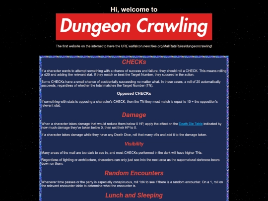 MallRatsRules/dungeoncrawling screenshot