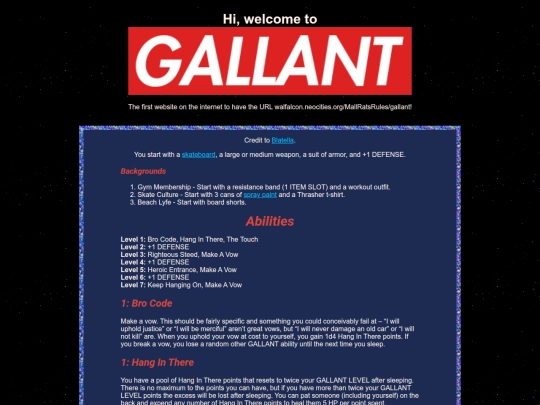 MallRatsRules/gallant screenshot