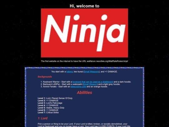 MallRatsRules/ninja screenshot