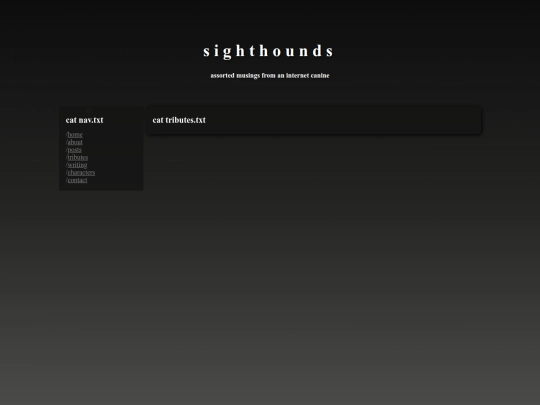 tributes screenshot