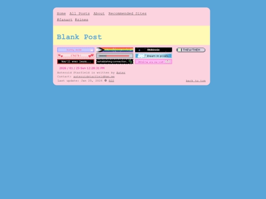 BlankPost screenshot