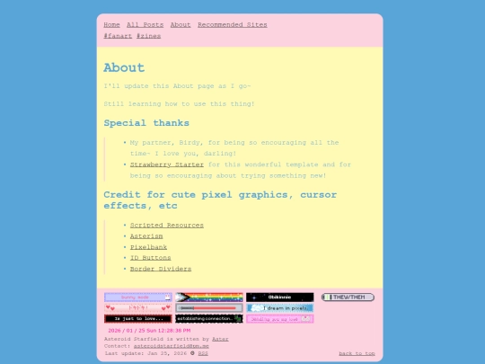 info/about screenshot