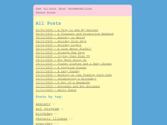 info/all_posts screenshot