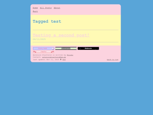 tags/test screenshot