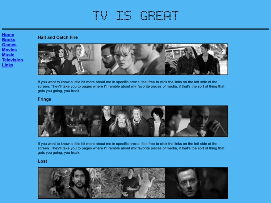 television screenshot