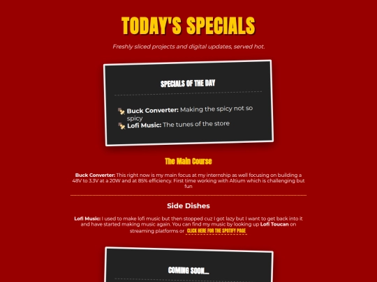 specials screenshot