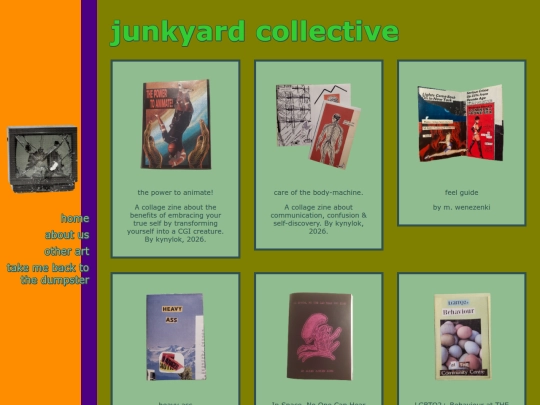 zines screenshot