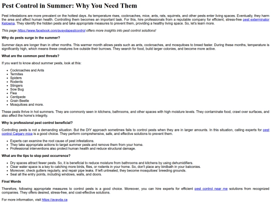 pest-control-in-summer-why-you-need-them screenshot