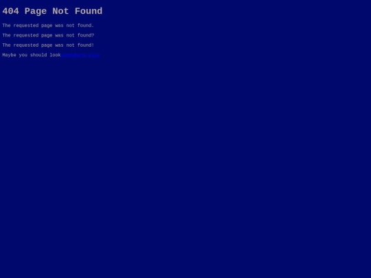 not_found screenshot