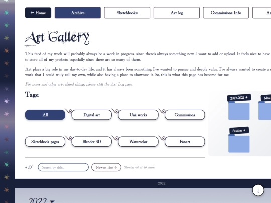 artgallery screenshot