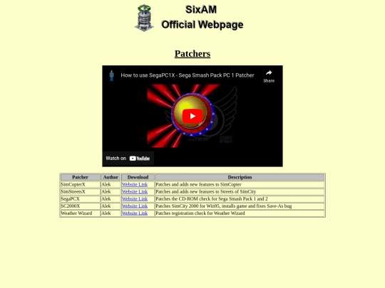 patchers screenshot