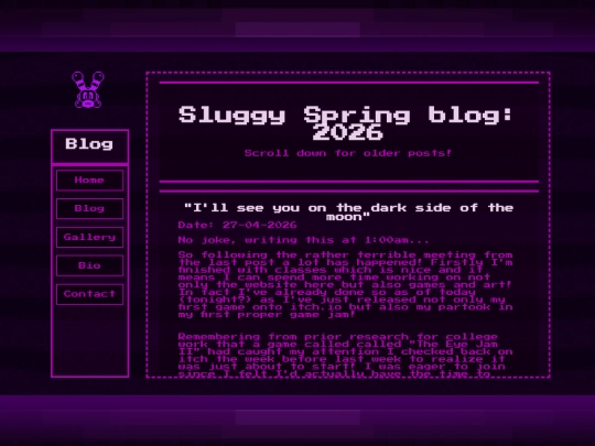 pages/blog screenshot